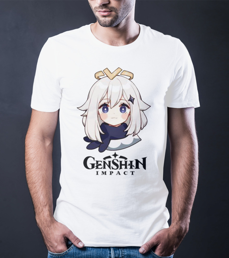 Paimon Genshin Impact Chibi Character T-Shirt