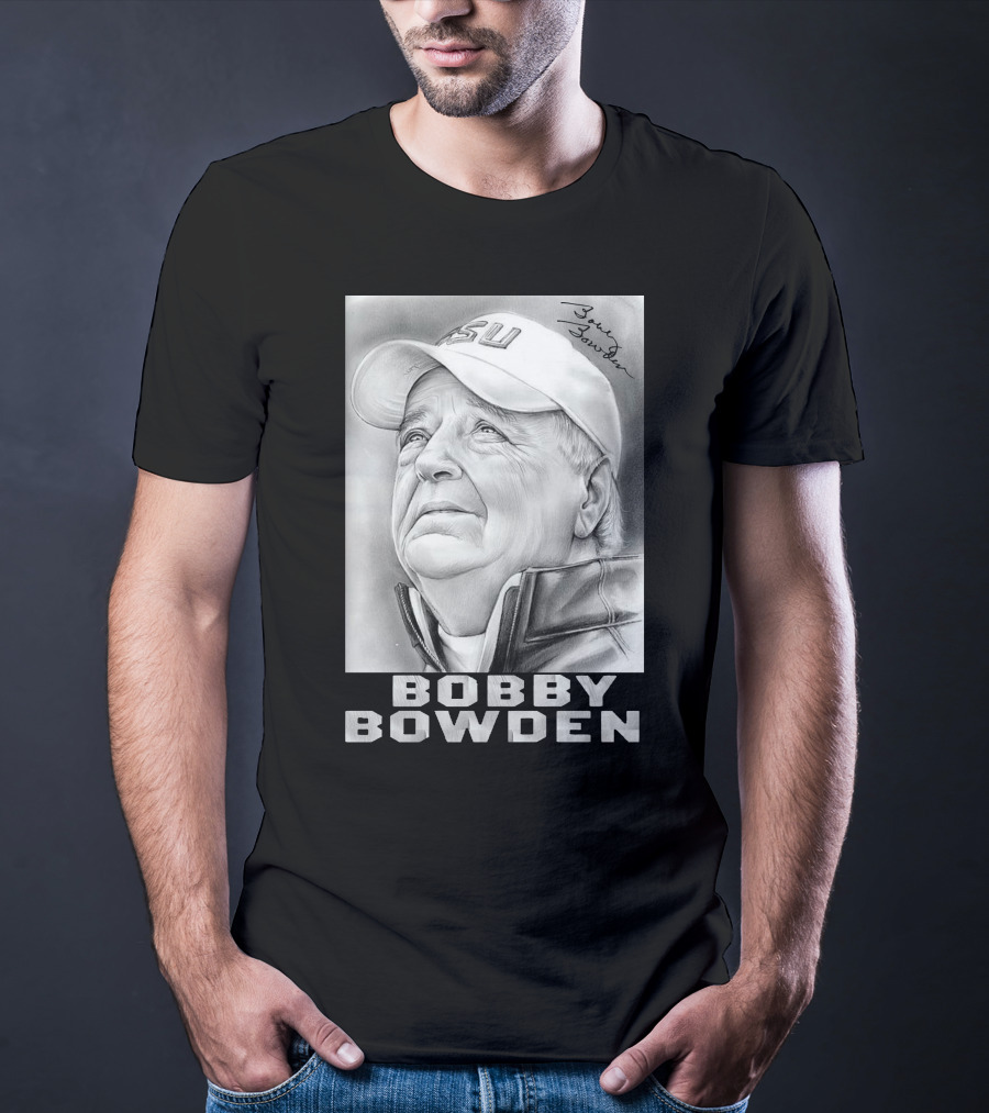 Bobby Bowden FSU Dadgummit Daggum Legend T-Shirt