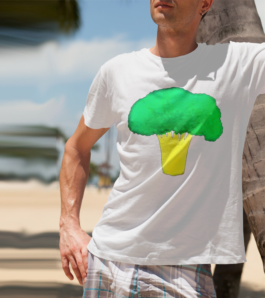 Josh Blue Broccoli Humor T-Shirt