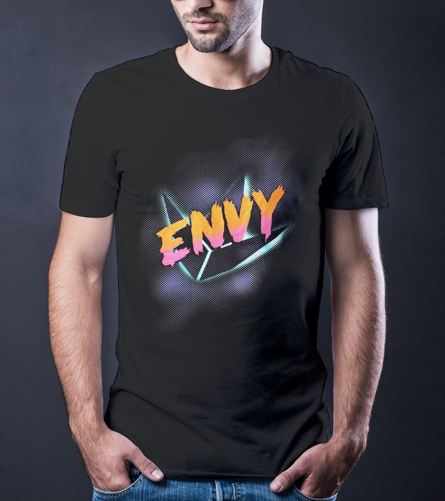 ENVY Neon Brushstroke T-Shirt