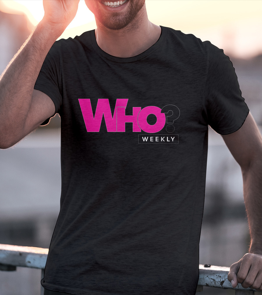 Who? Weekly Logo Merchandise T-Shirt