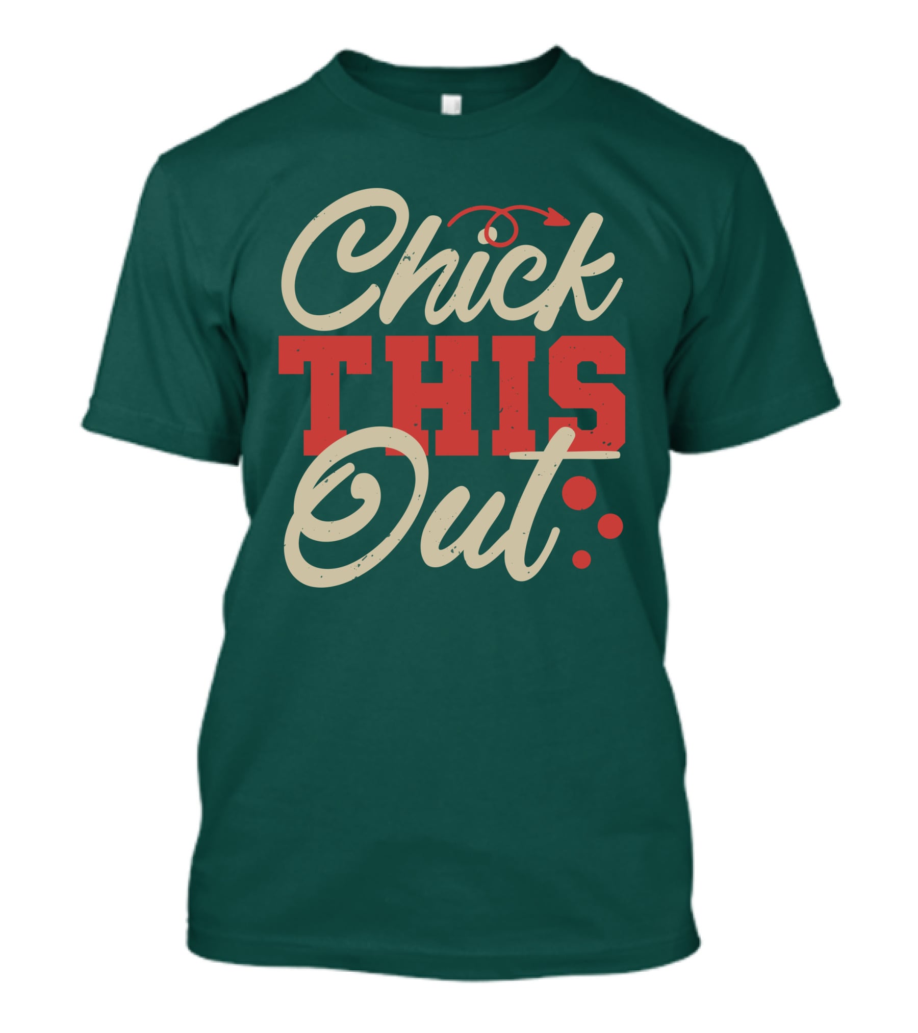 Chick This Out Arrow And Dots T-Shirt