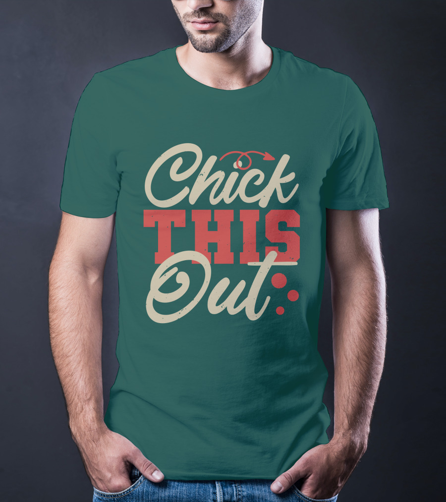 Chick This Out Arrow And Dots T-Shirt