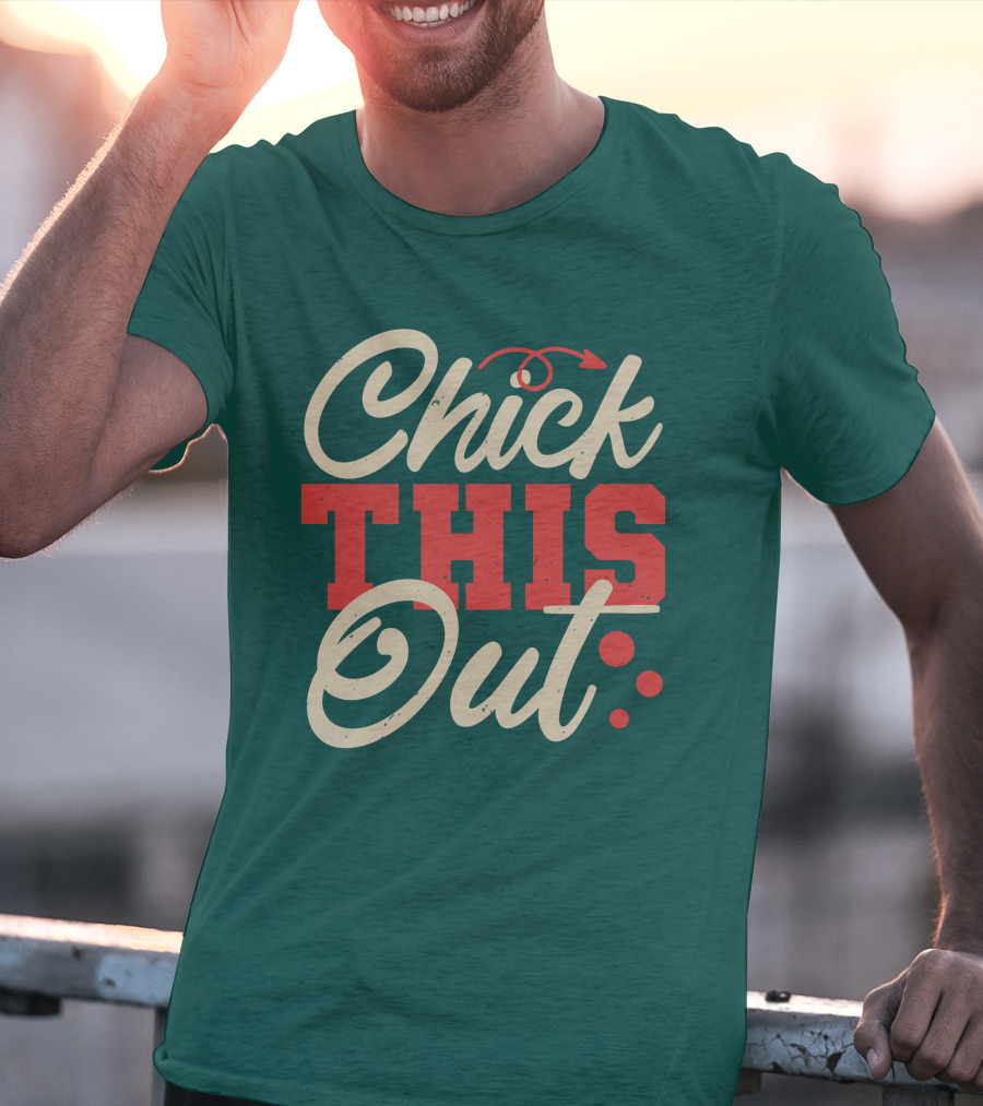 Chick This Out Arrow And Dots T-Shirt