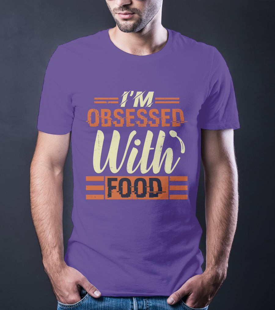 I’m Obsessed With Food Orange T-Shirt
