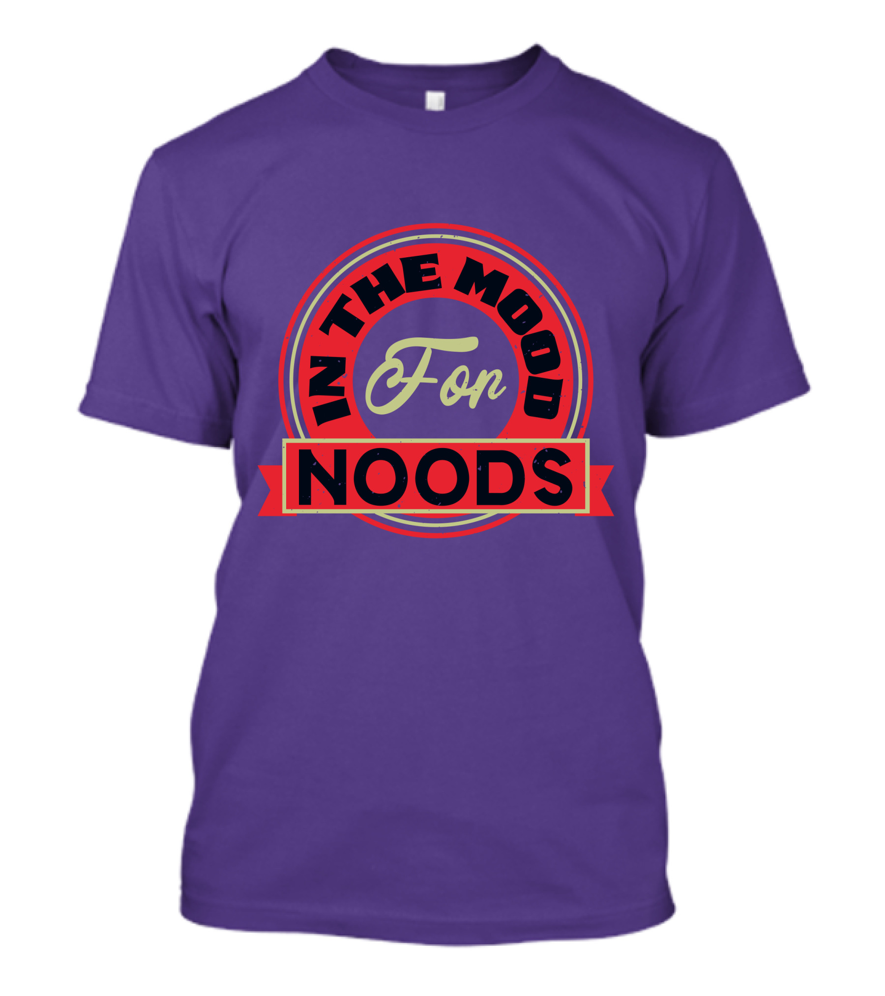 In The Mood For Noods Circle Emblem T-Shirt