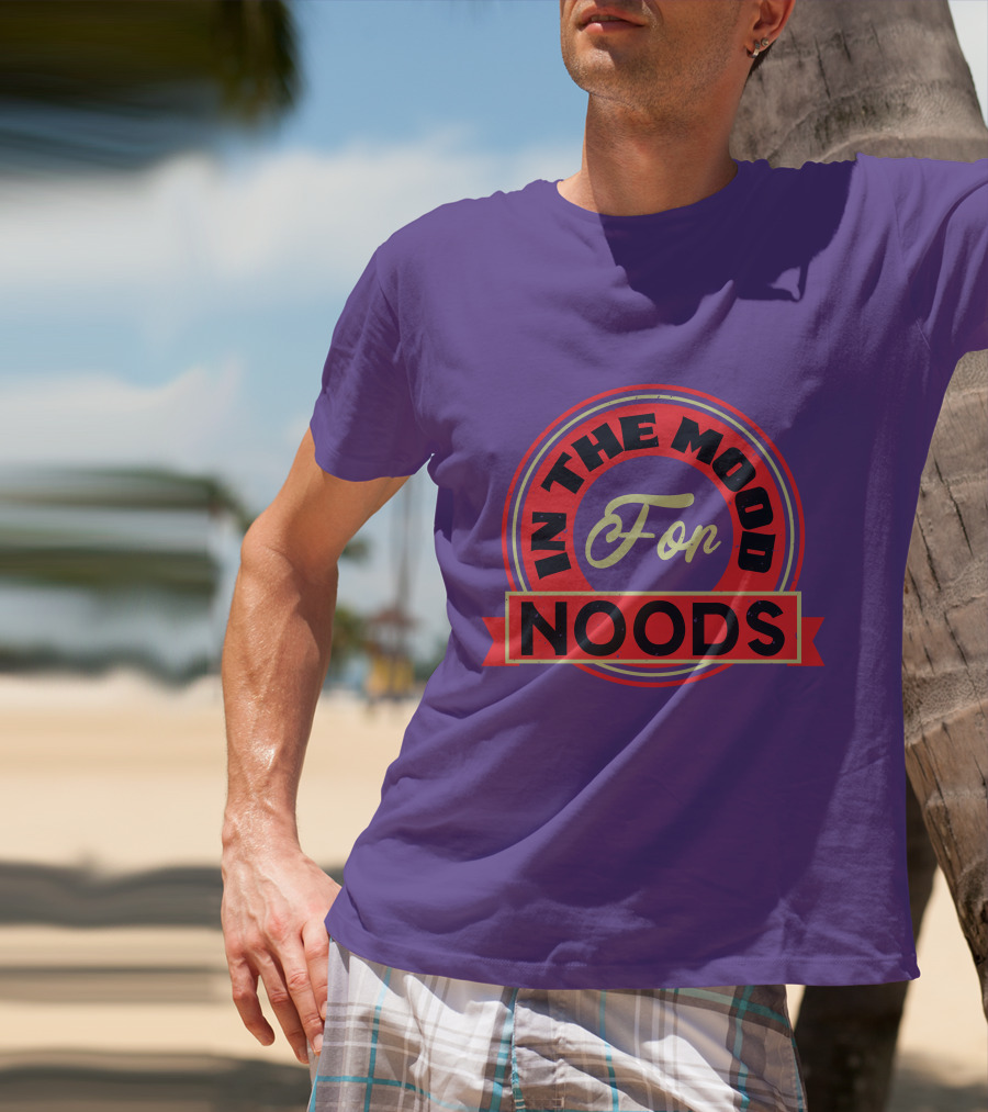 In The Mood For Noods Circle Emblem T-Shirt