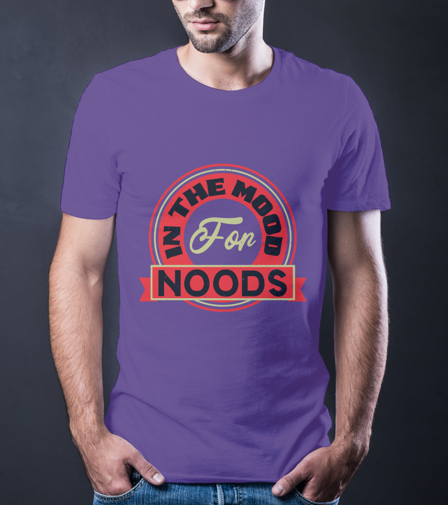 In The Mood For Noods Circle Emblem T-Shirt