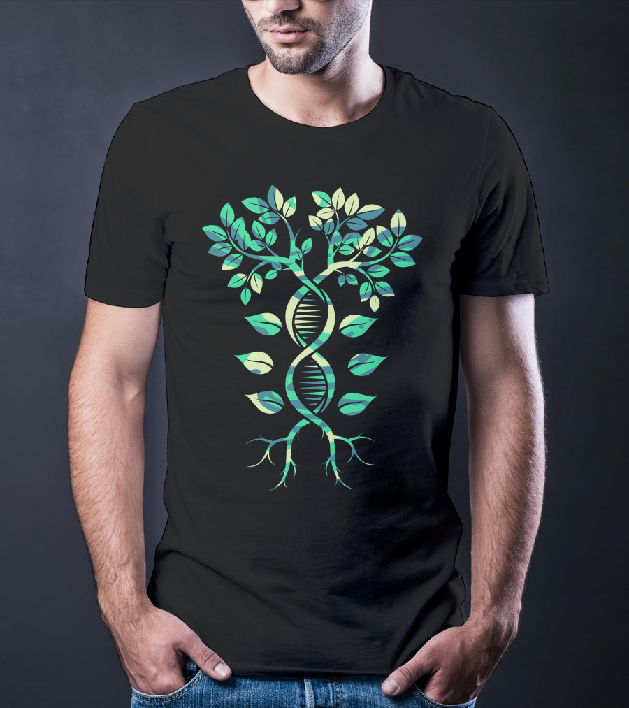 DNA Tree Of Life Genetics Biologist T-Shirt