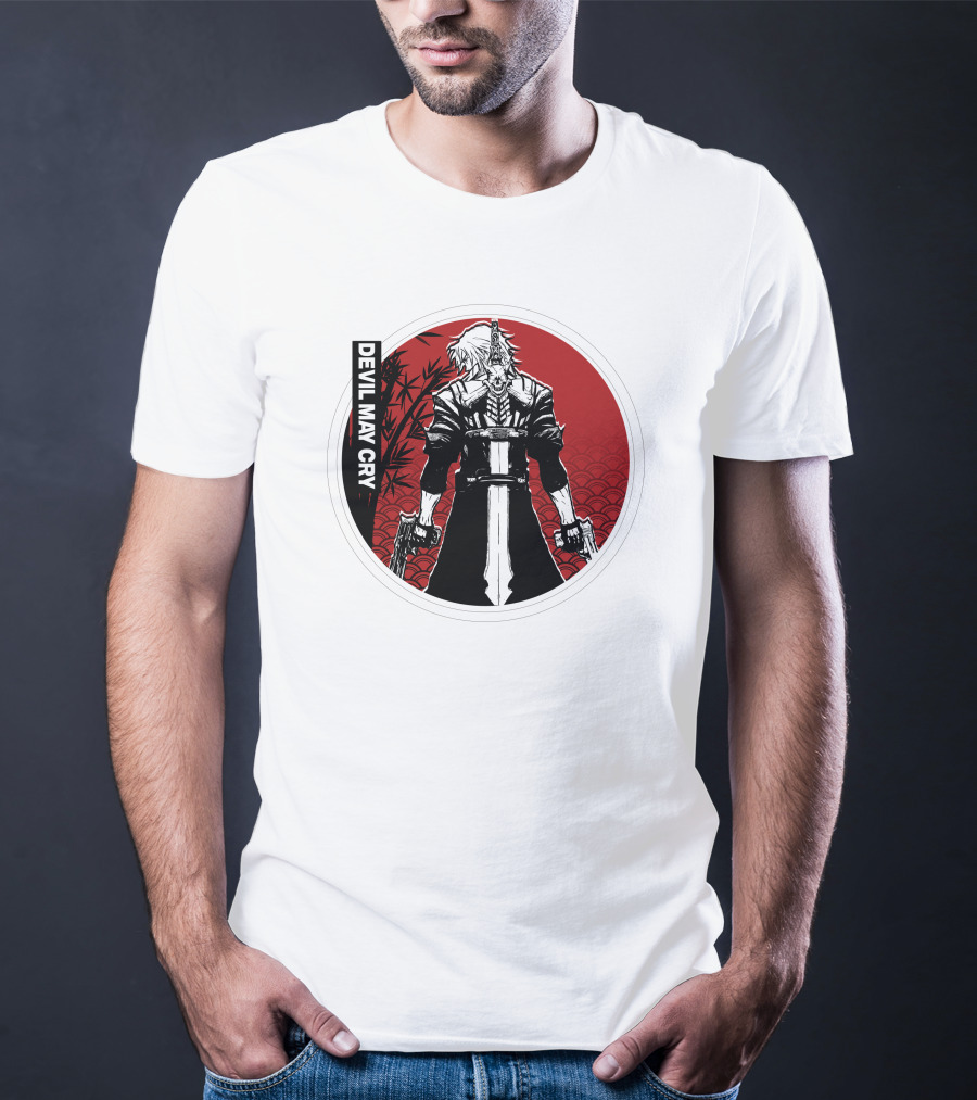 DEVIL MAY CRY Red Circle Character T-Shirt