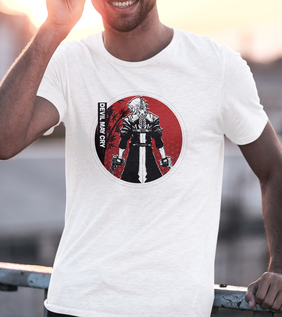 DEVIL MAY CRY Red Circle Character T-Shirt