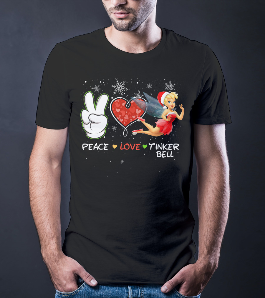 Peace Love Tinker Bell T-Shirt