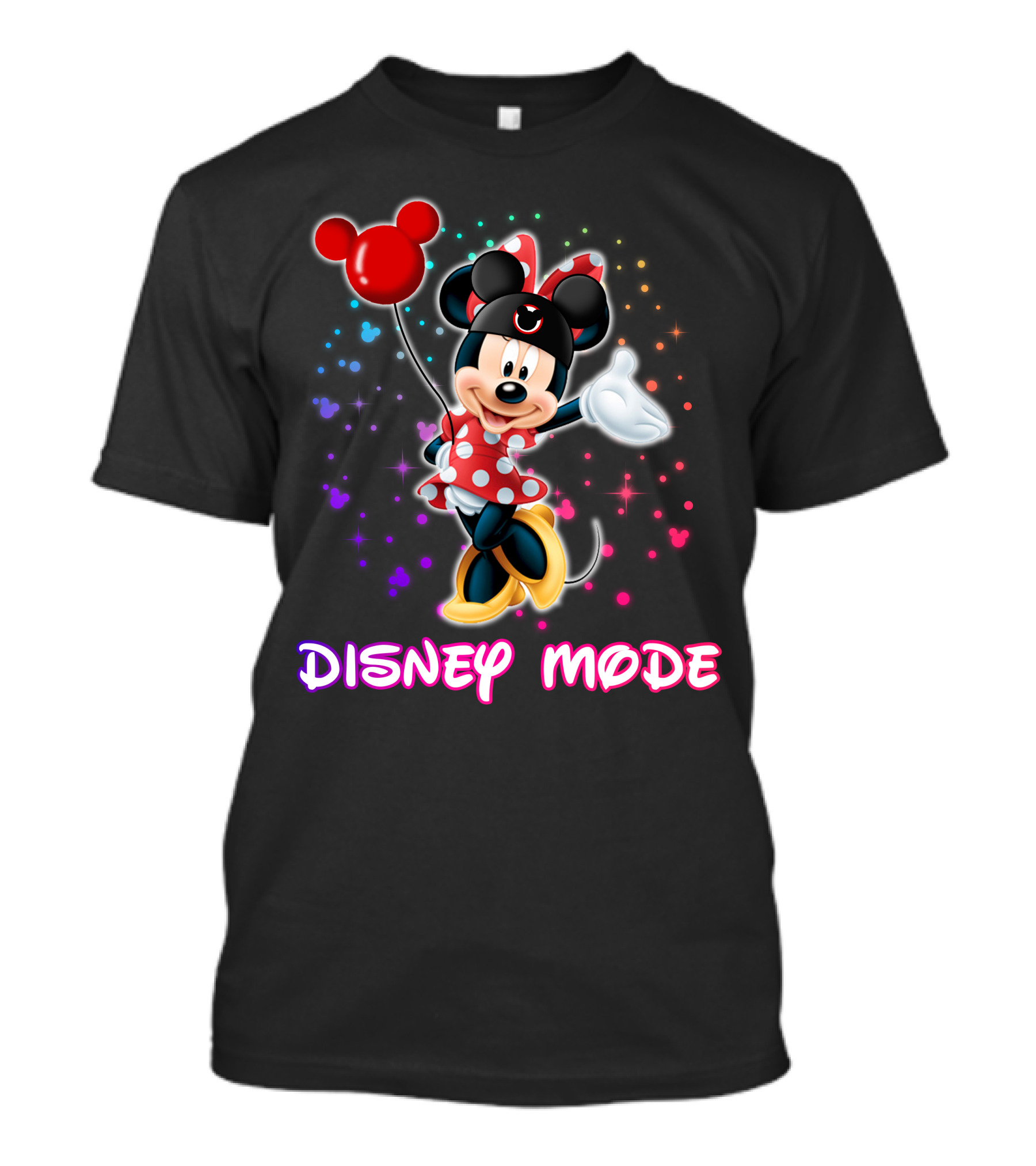 Disney Mode Minnie Mouse Balloon Cheerfulness Magic T-Shirt