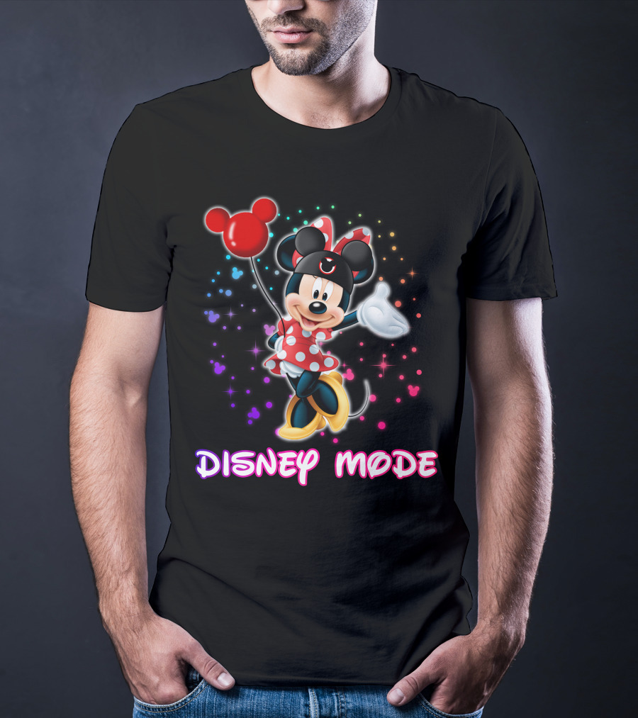 Disney Mode Minnie Mouse Balloon Cheerfulness Magic T-Shirt