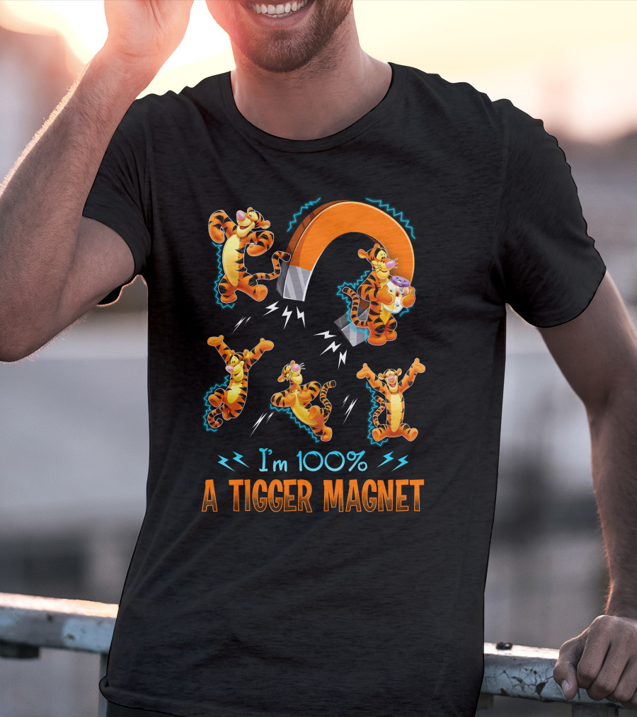 I'm 100% A Tigger Magnet T-Shirt