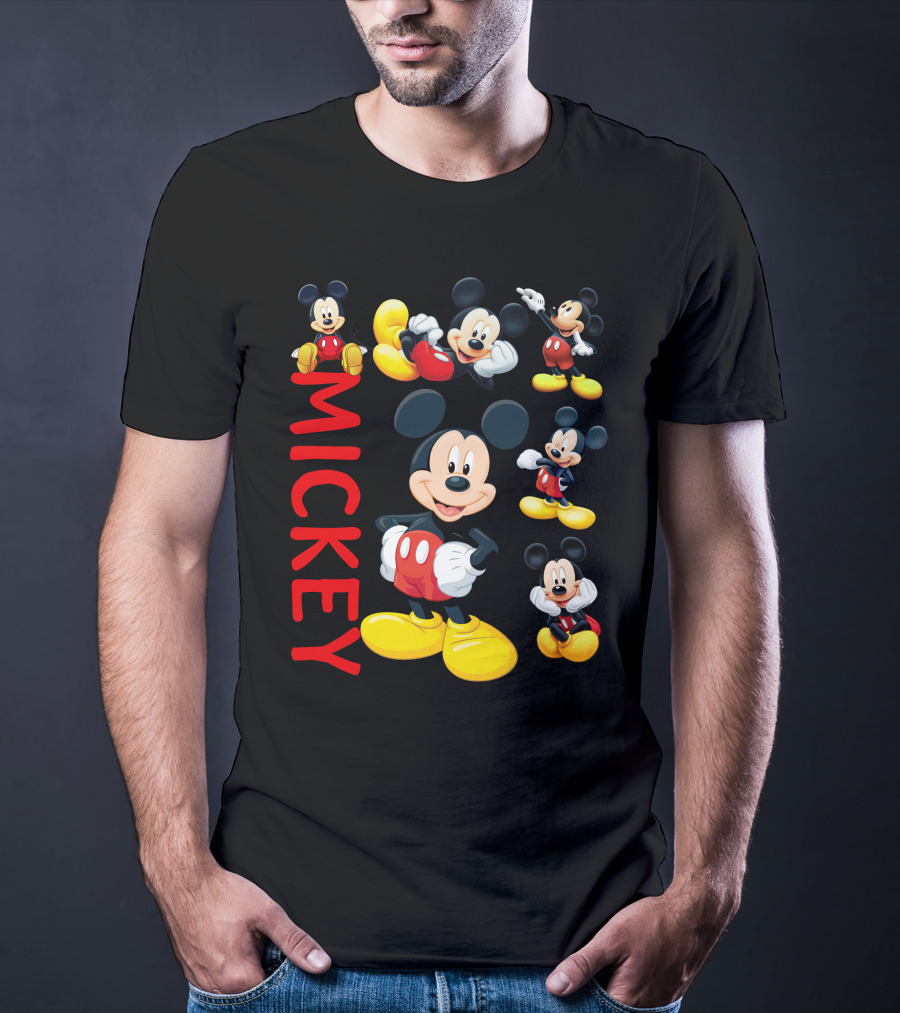 Mickey Mouse Poses Collection T-Shirt