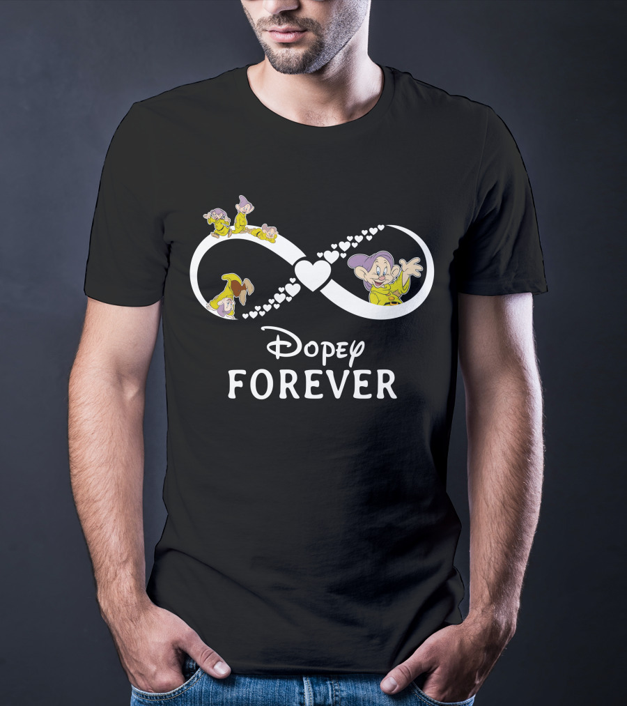 Dopey Forever Infinity Heart Symbol T-Shirt