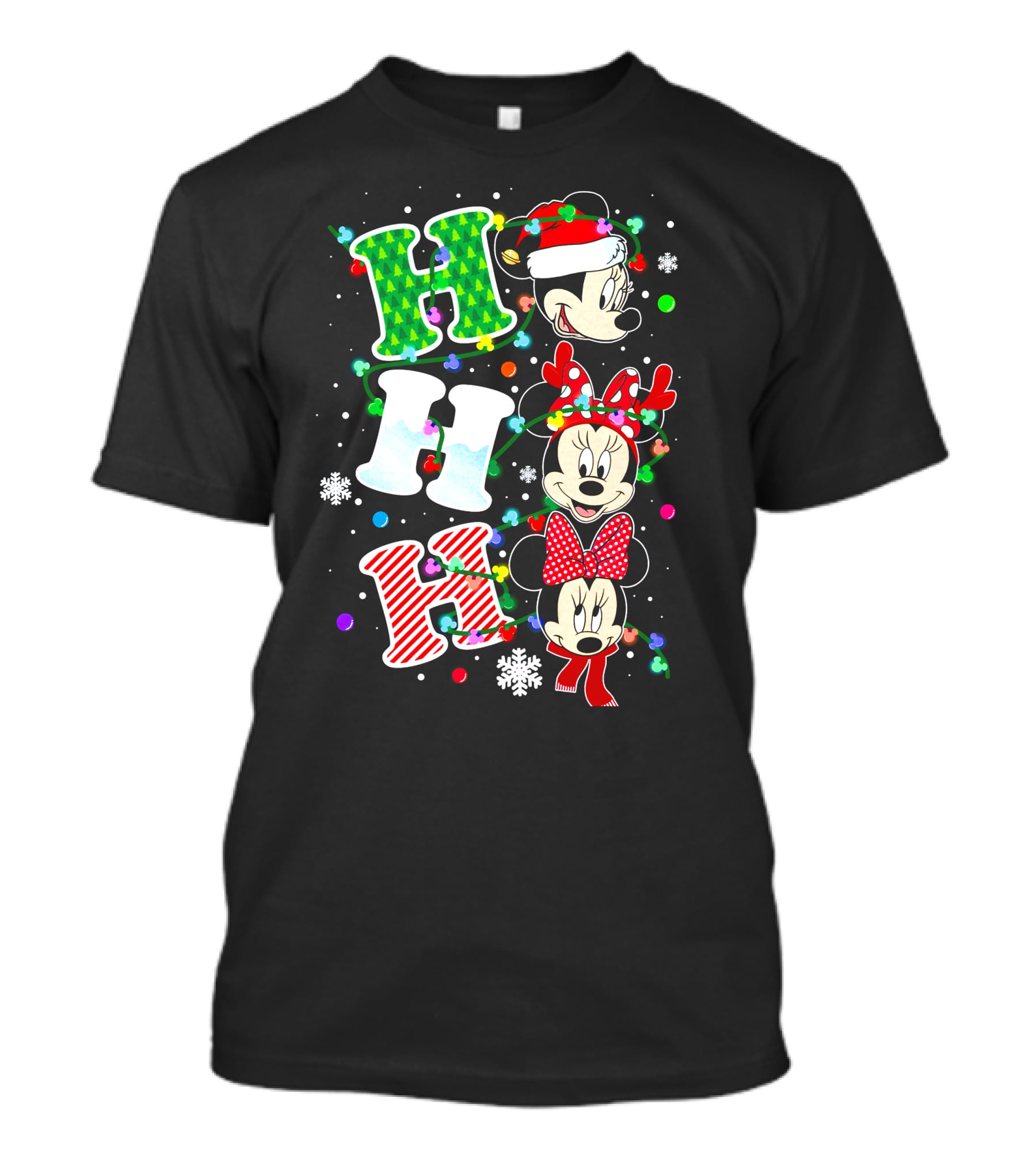 Ho Ho Ho Minnie Christmas T-Shirt