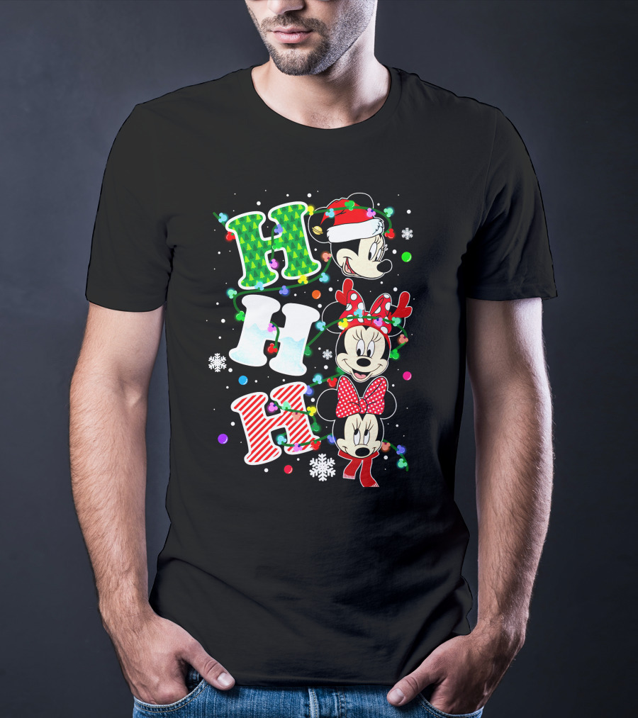 Ho Ho Ho Minnie Christmas T-Shirt