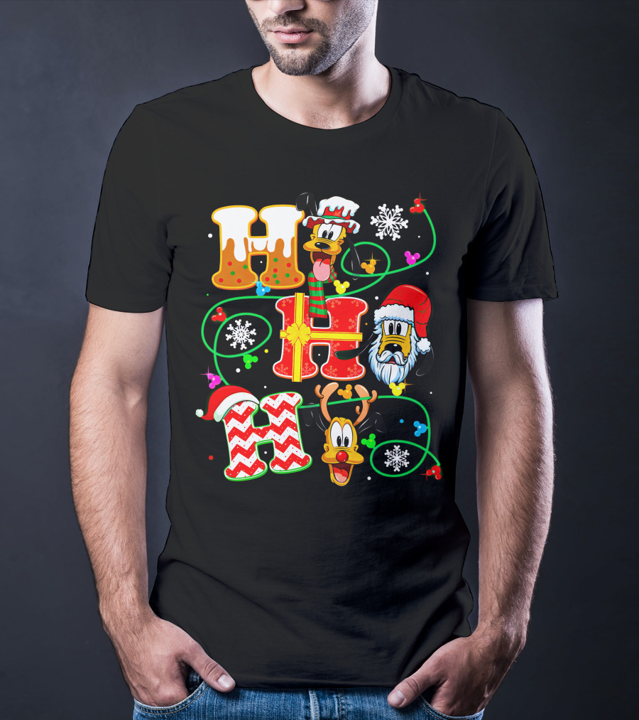 Ho Ho Ho Pluto Christmas Magic T-Shirt