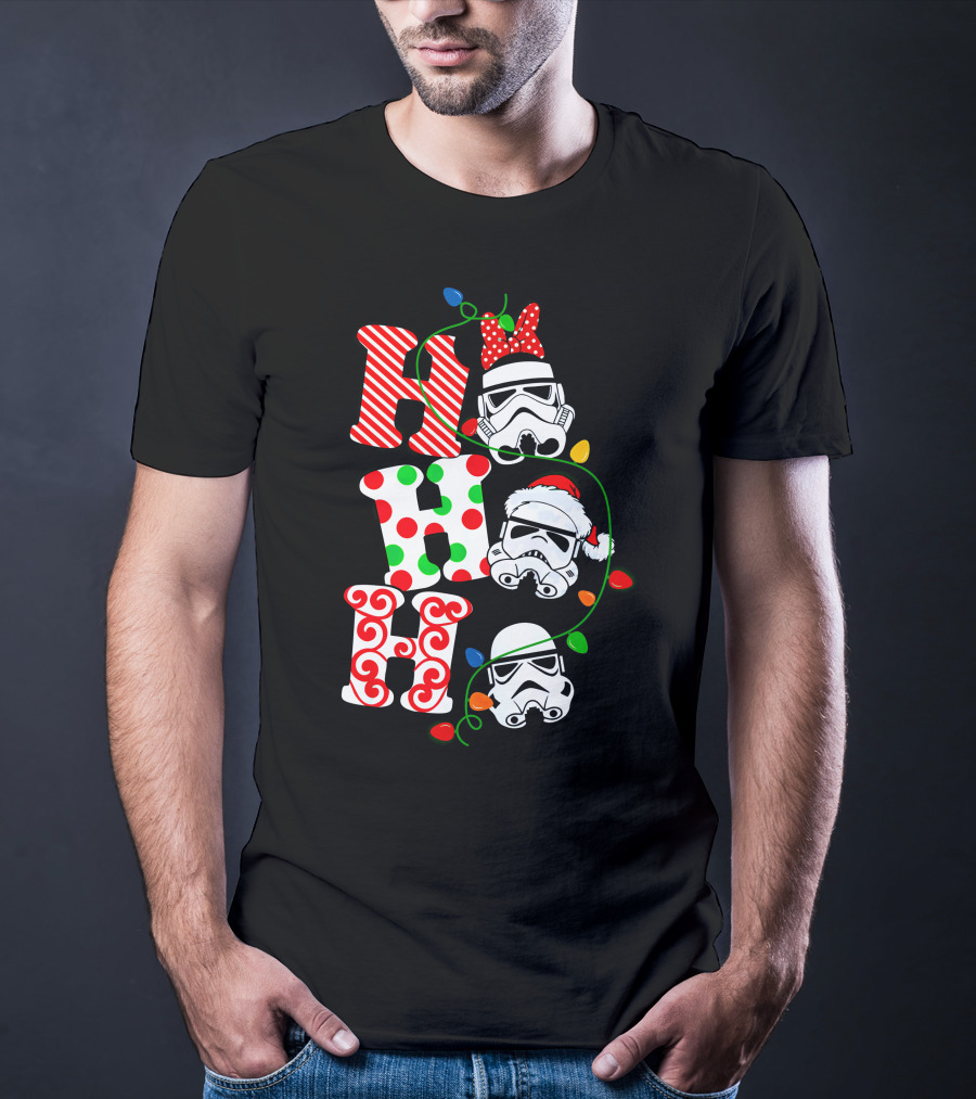 Star War Christmas Stormtrooper Ho Ho Ho Disney T-Shirt