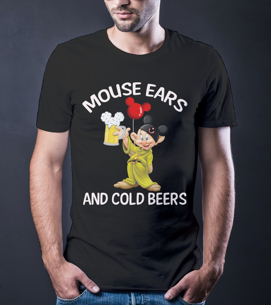 Mouse Ears And Cold Beers Dopey Mug Balloon T-Shirt