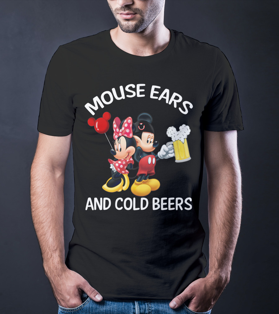 Mouse Ears And Cold Beers T-Shirt