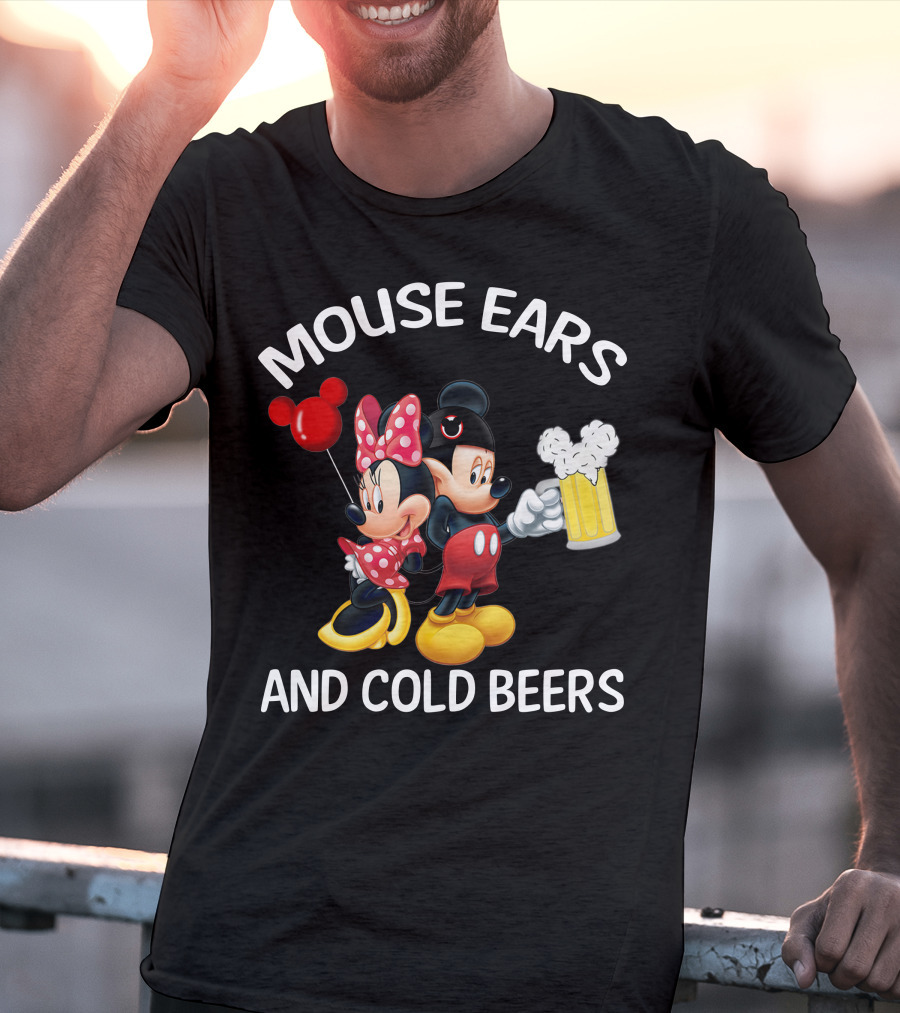 Mouse Ears And Cold Beers T-Shirt