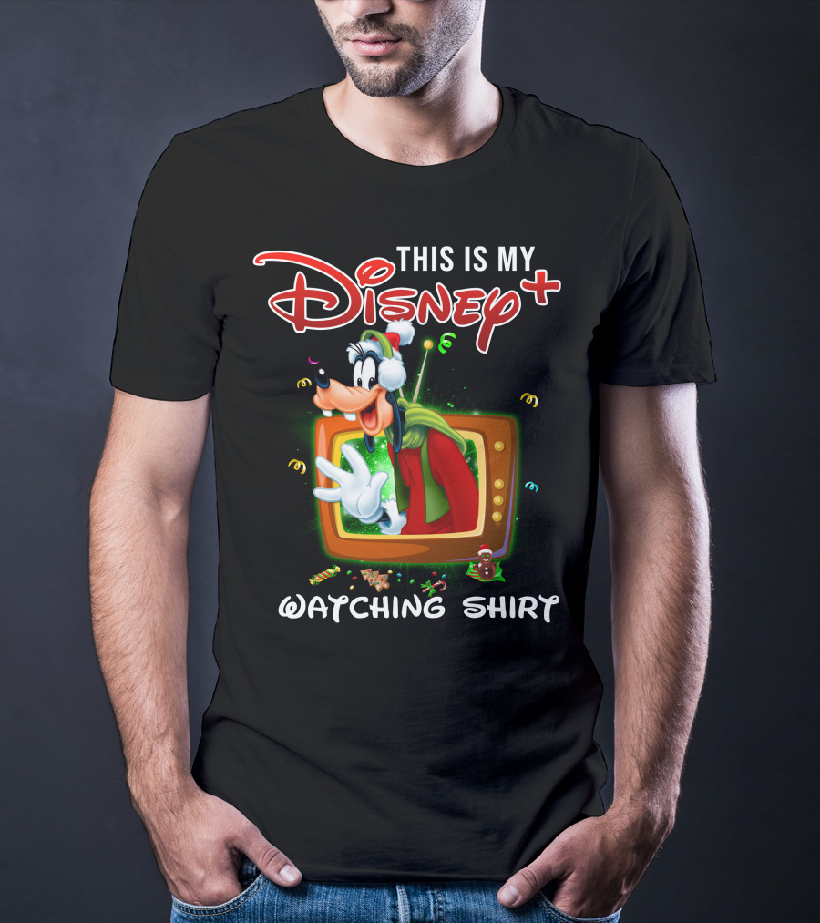 This Is My Disney+ Goofy Watching T-Shirt