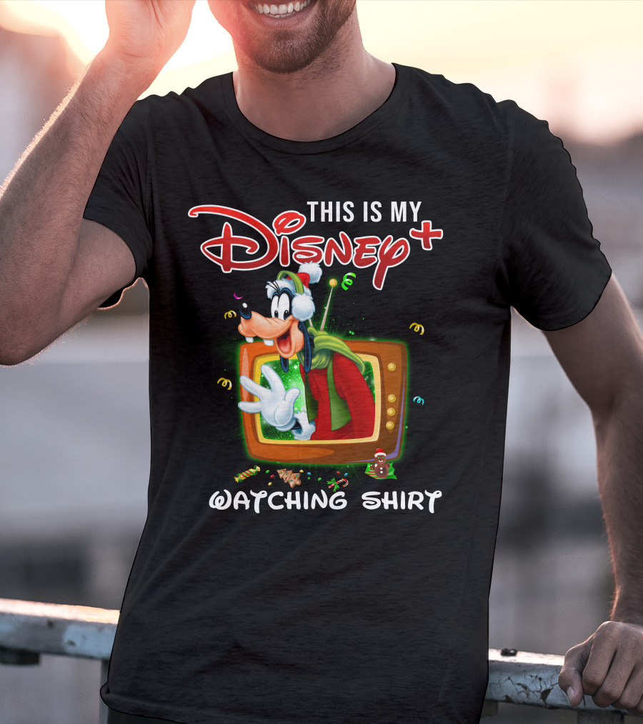This Is My Disney+ Goofy Watching T-Shirt