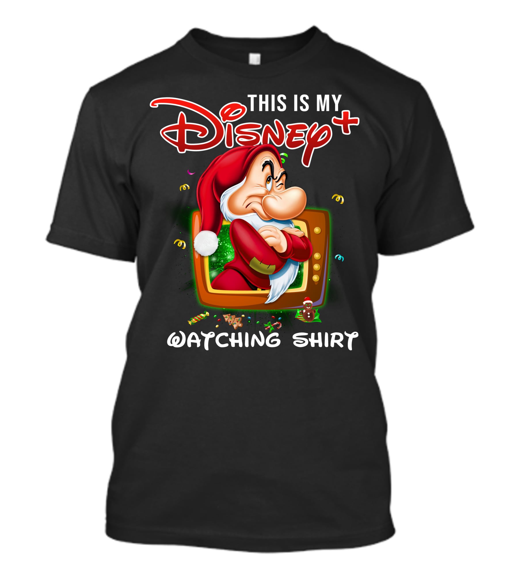 This Is My Disney+ Grumpy Watching T-Shirt