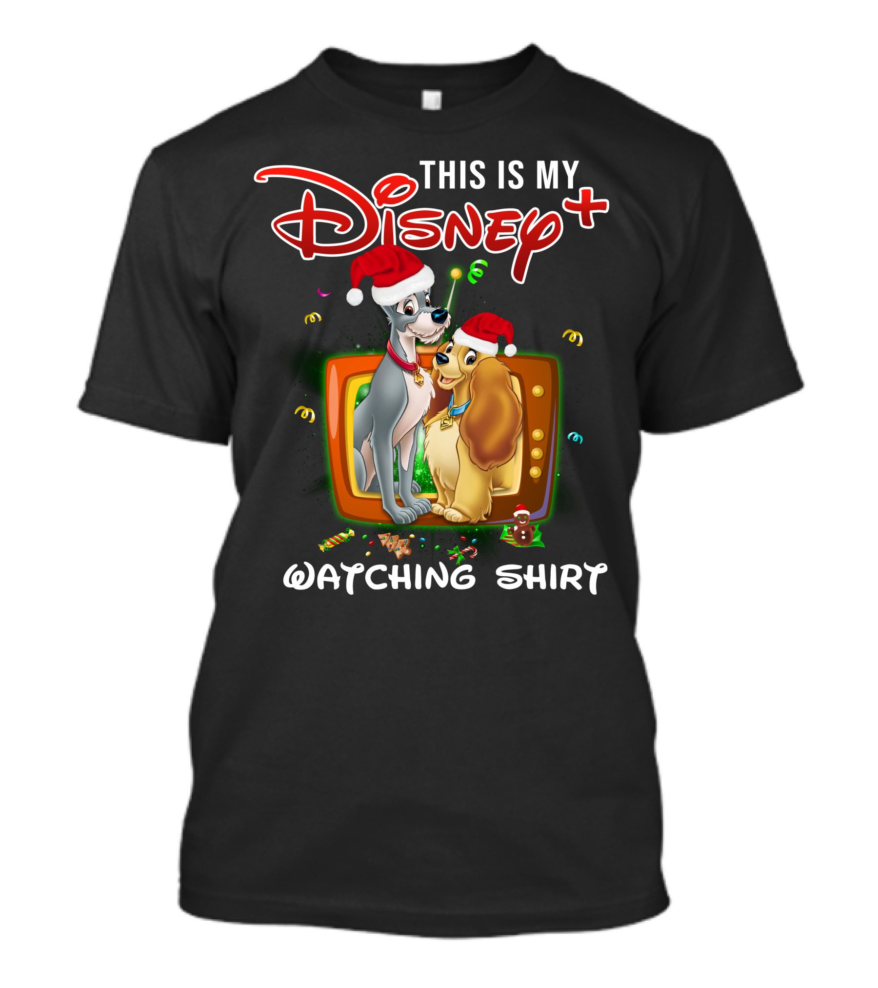 This Is My Disney+ Lady And The Tramp Watching T-Shirt