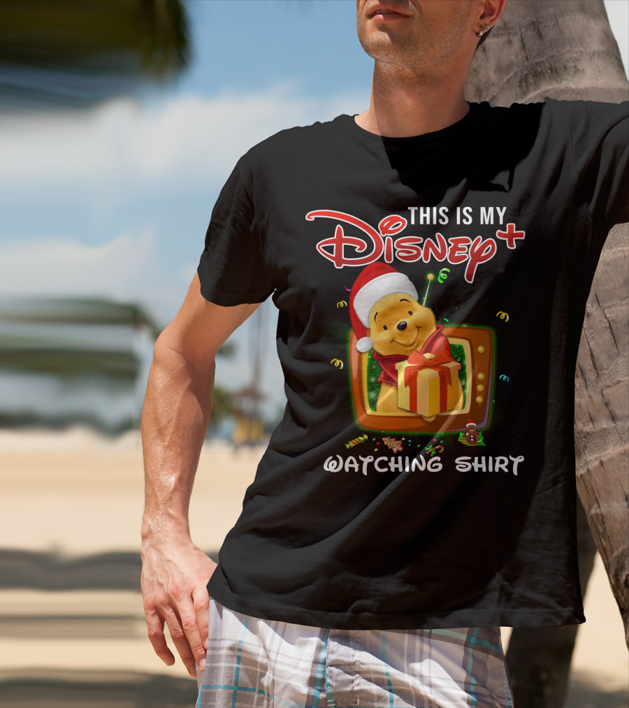 This Is My Disney+ Pooh Watching T-Shirt