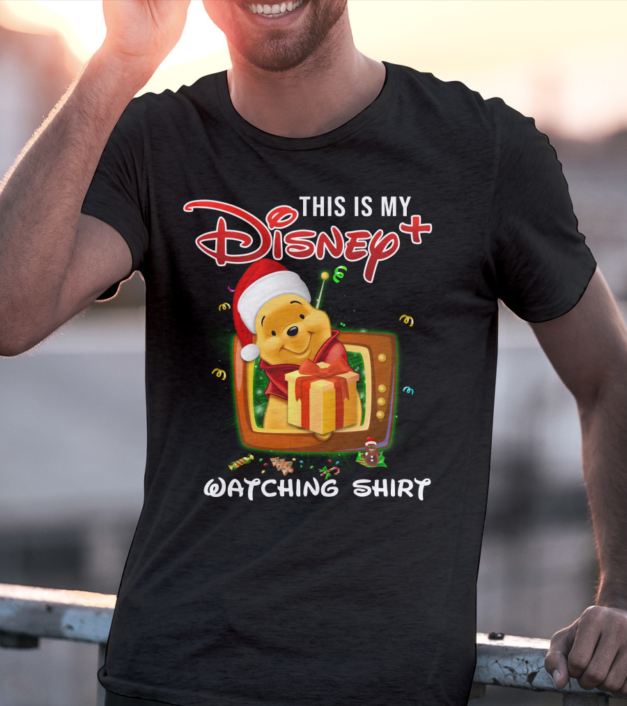 This Is My Disney+ Pooh Watching T-Shirt
