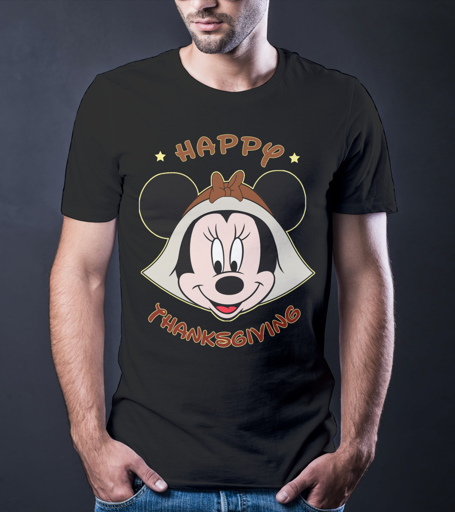 Happy Thanksgiving Minnie Mouse T-Shirt