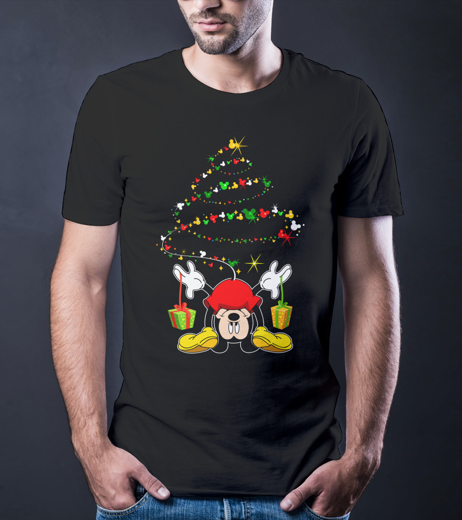 Merry Christmas 102 Holiday Cartoon Character Festive Tree T-Shirt