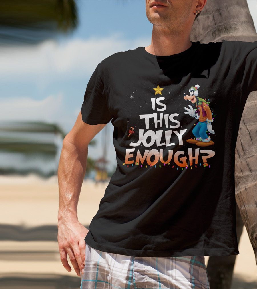 Goofy Is This Jolly Enough Christmas Lights T-Shirt