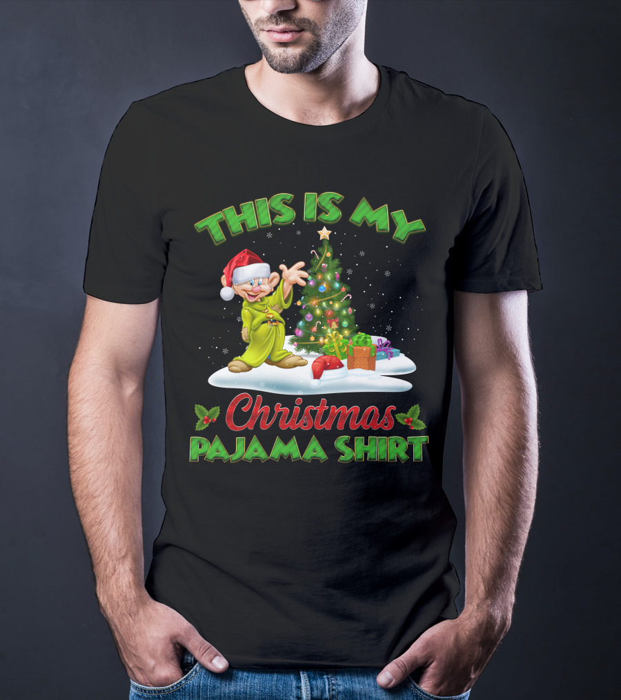This Is My Christmas Pajama Shirt Dopey T-Shirt