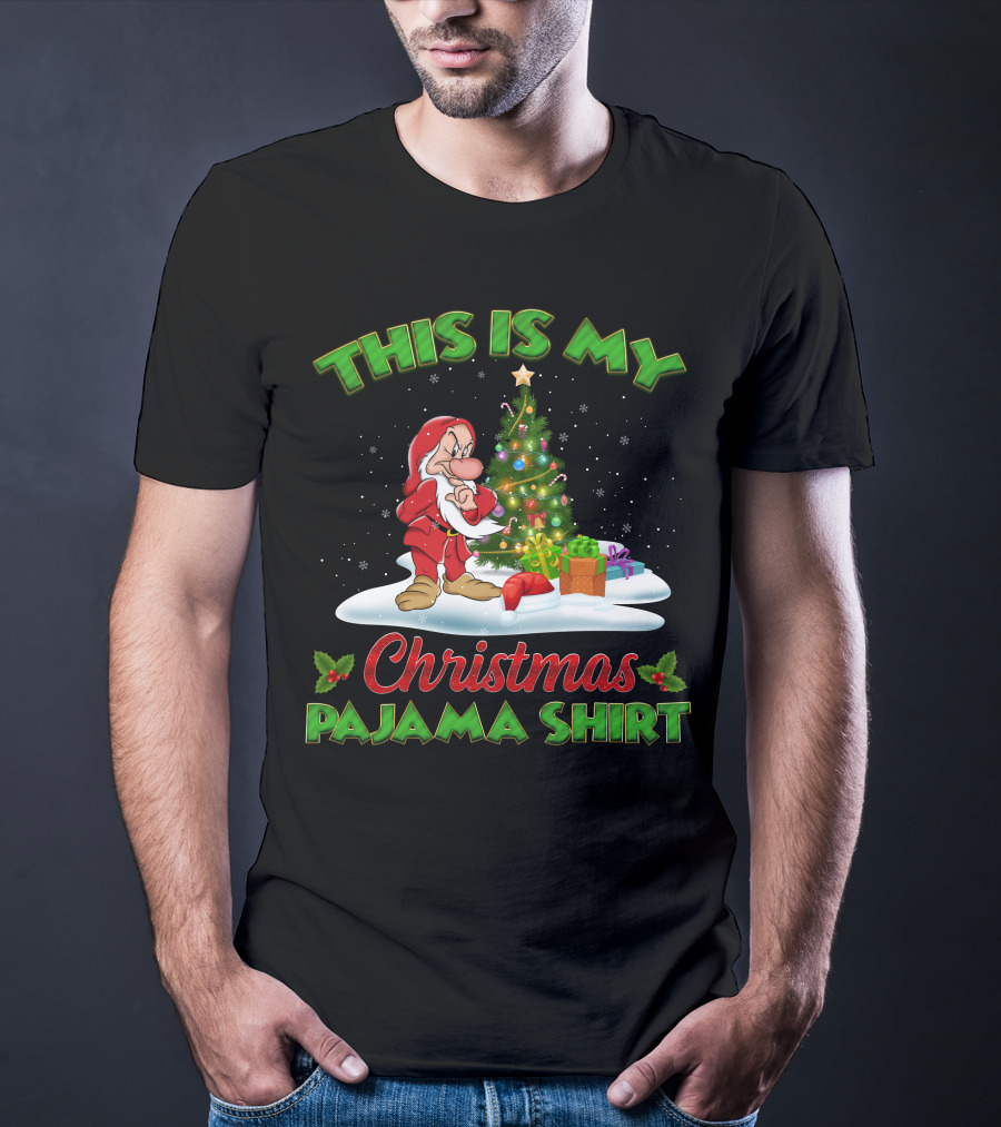 This Is My Grumpy Christmas Pajama T-Shirt