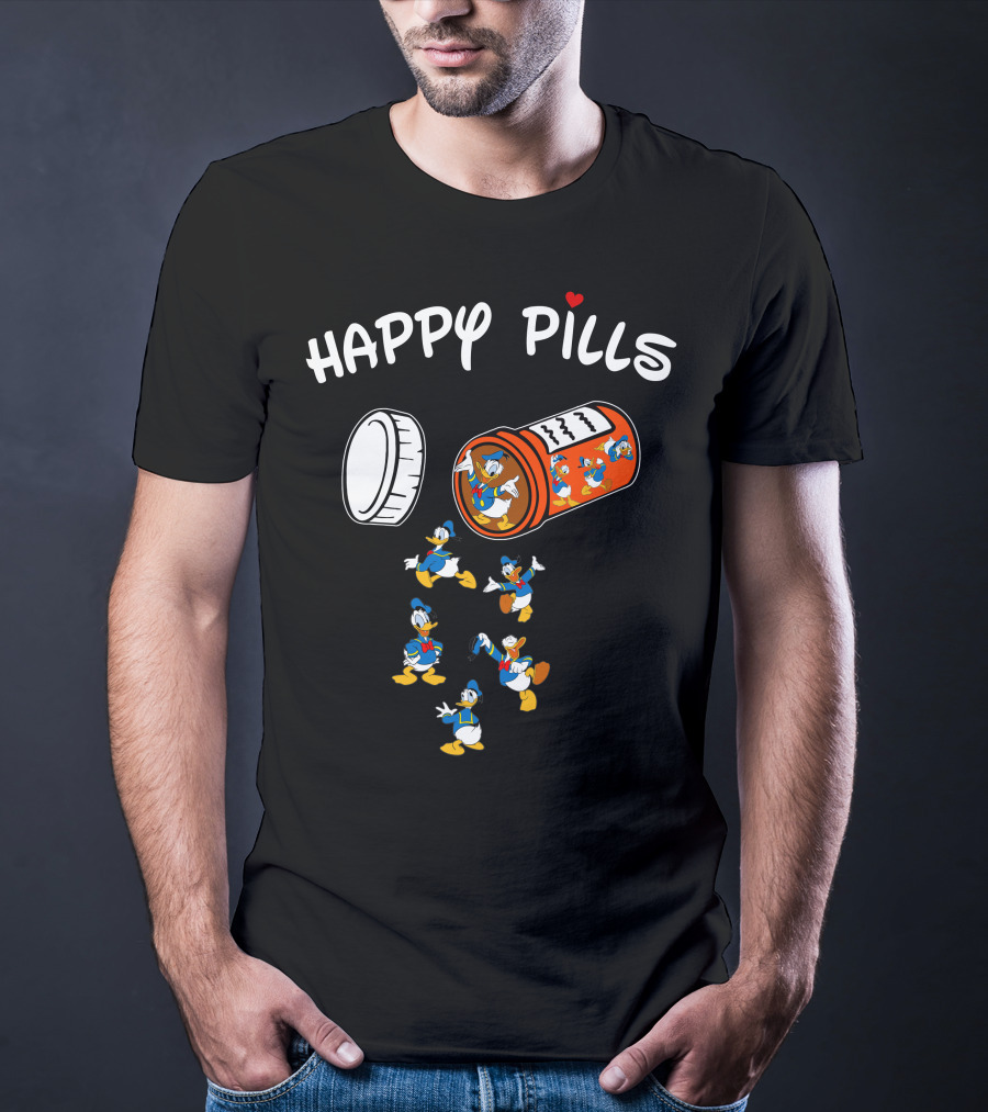 Happy Pills Donald Duck T-Shirt