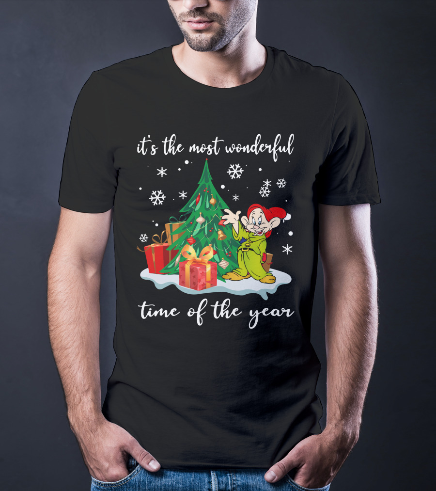 It's The Most Wonderful Time Of The Year Dopey Christmas Celebration T-Shirt