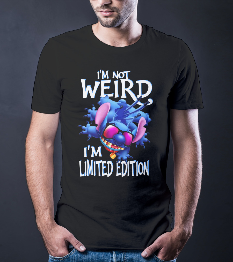 I'm Not Weird I'm Stitch Disney Character T-Shirt