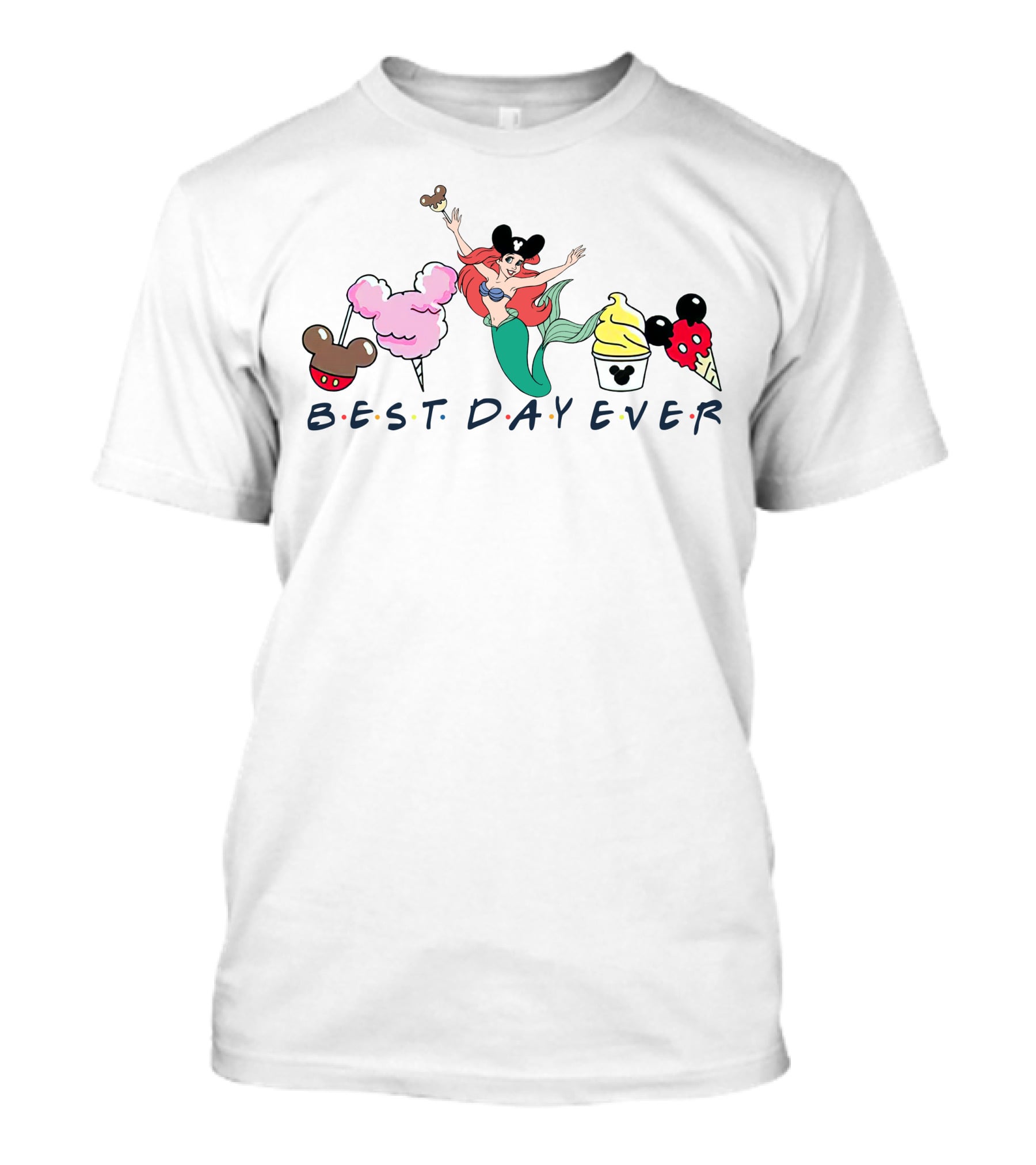 Best Day Ever Ariel Disney Icons T-Shirt
