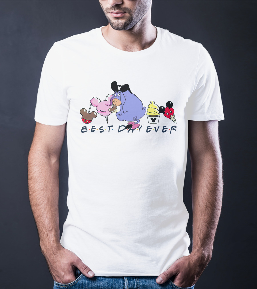 Eeyore Best Day Ever Disney Snacks T-Shirt