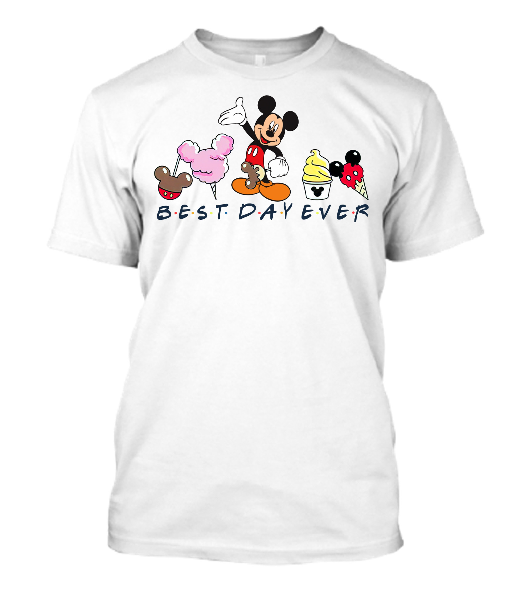 Mickey Best Day Ever Disney Snacks T-Shirt