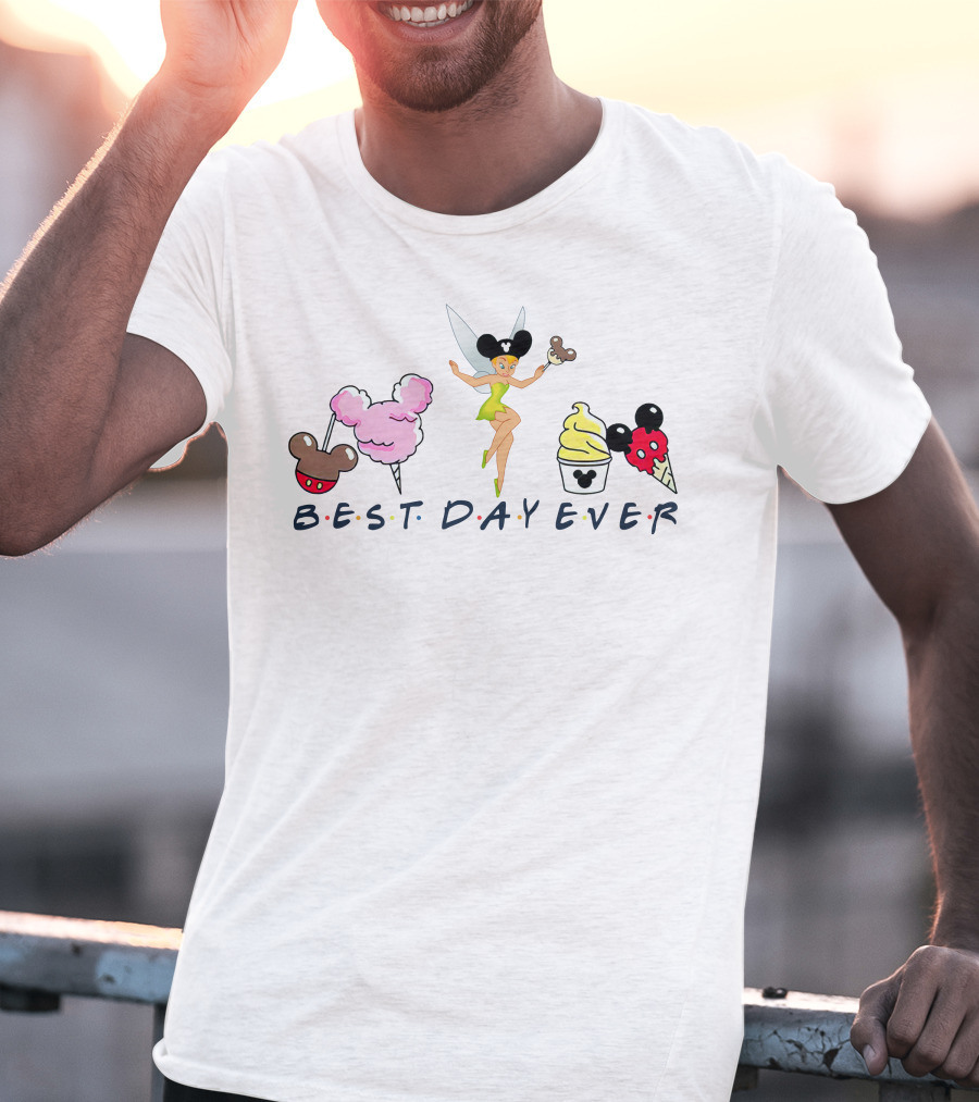 Best Day Ever Tinker Bell And Disney Treats T-Shirt