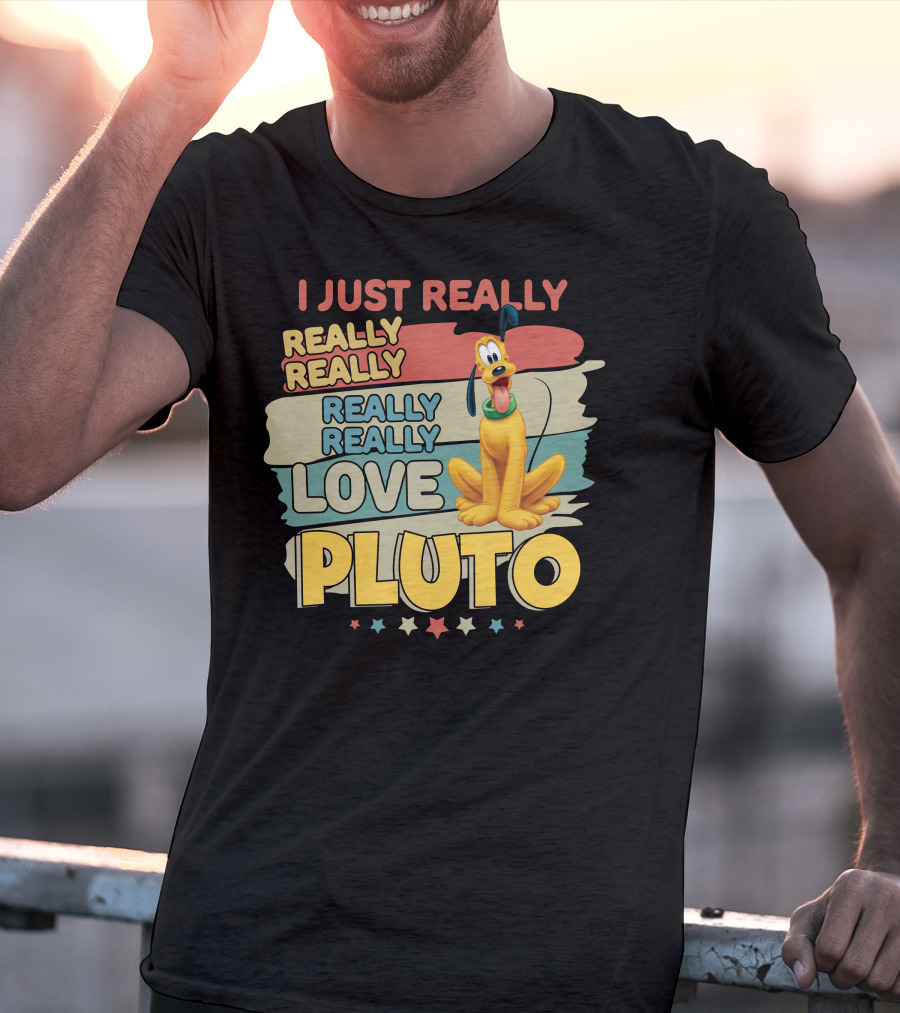 I Just Really Really Really Love Pluto T-Shirt