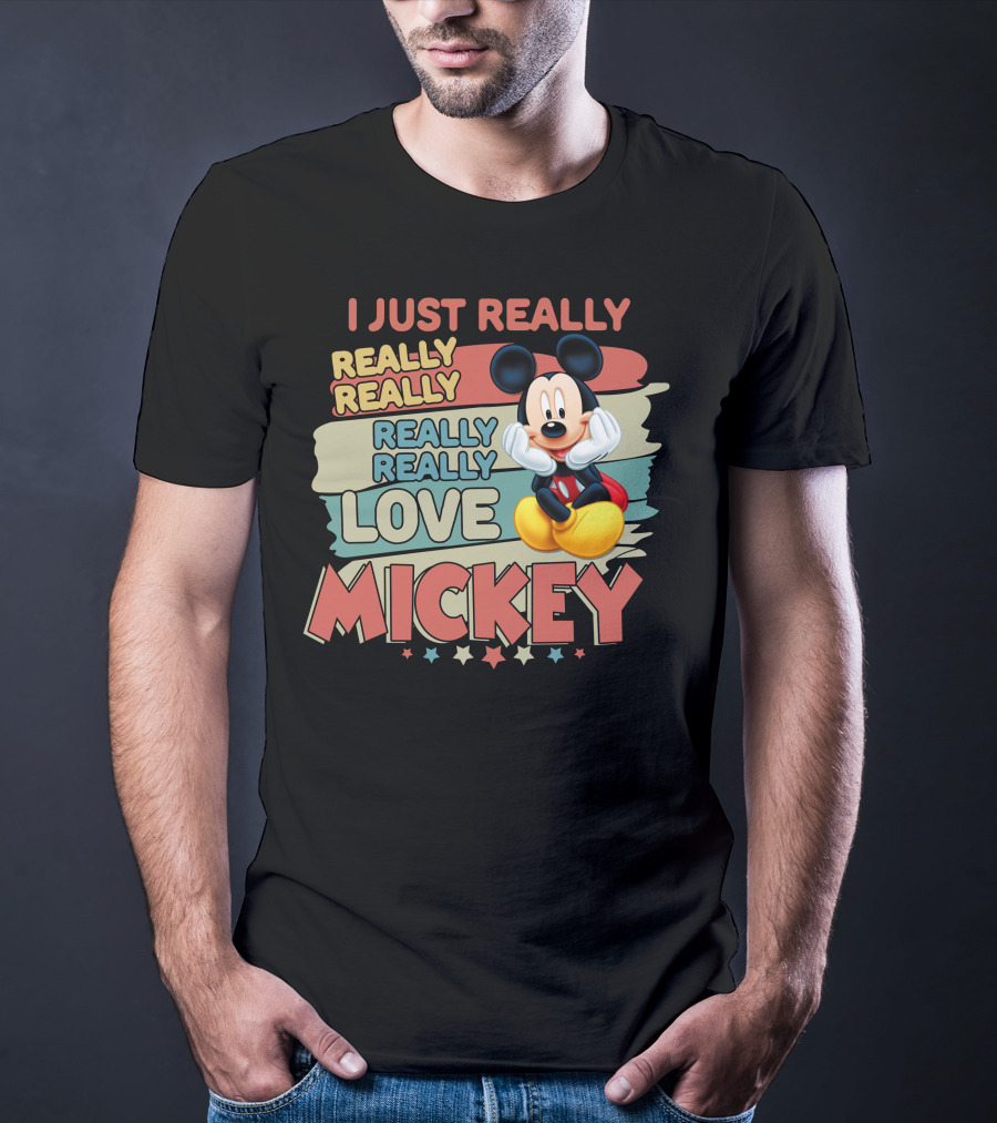 I Just Really Really Really Really Really Love Mickey T-Shirt