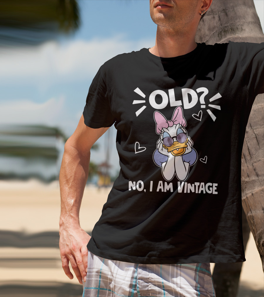 Daisy Duck Old? No I Am Vintage T-Shirt