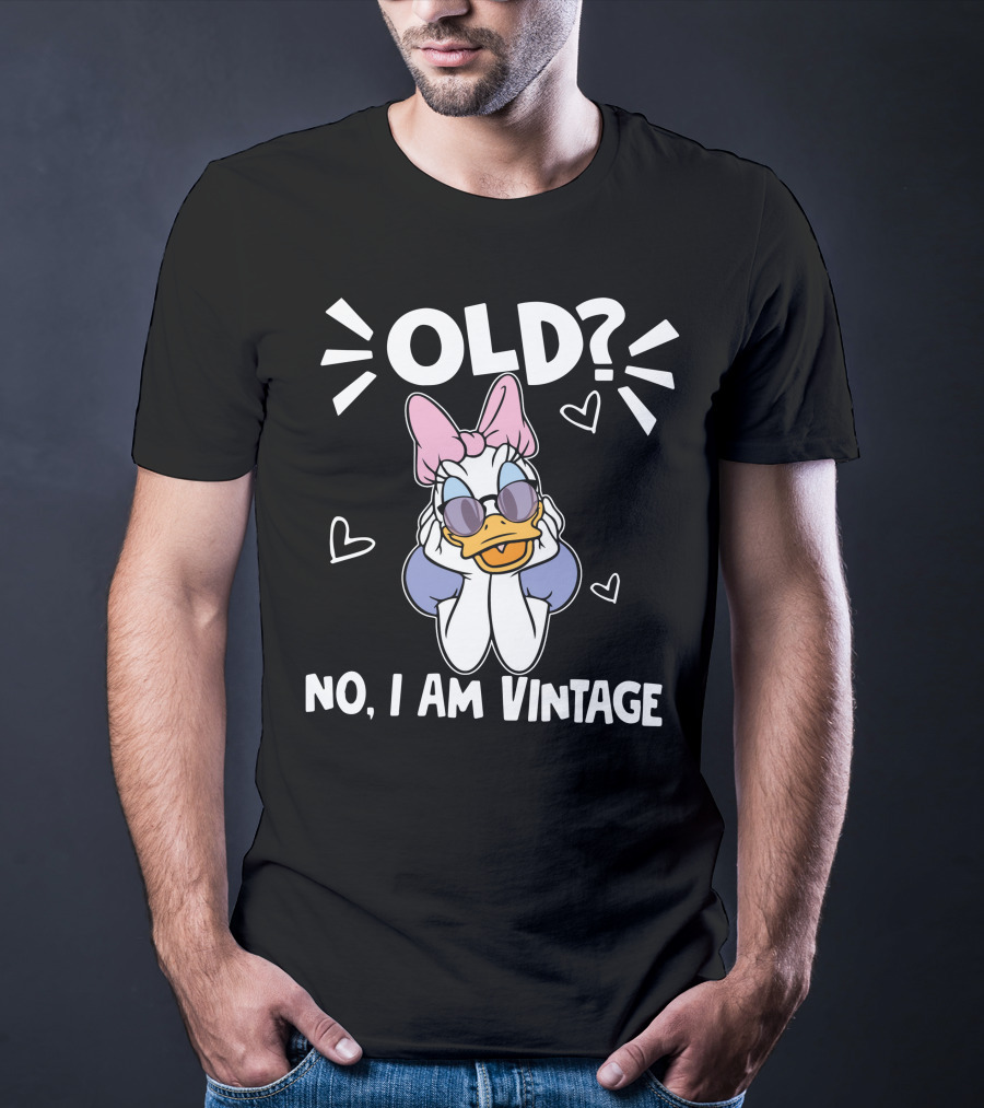 Daisy Duck Old? No I Am Vintage T-Shirt